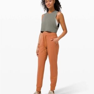 Lululemon Ready to Rulu Jogger Desert Sun Clay 4 Drawstring Buttery Size 2